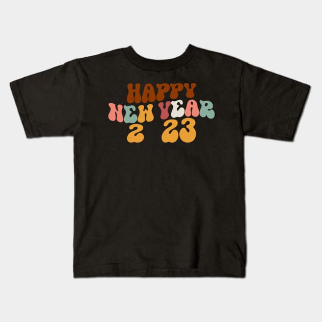 HAVE A MERRY CHRISTMAS - HAPPY NEW YEAR 2023 Kids T-Shirt by levelsart